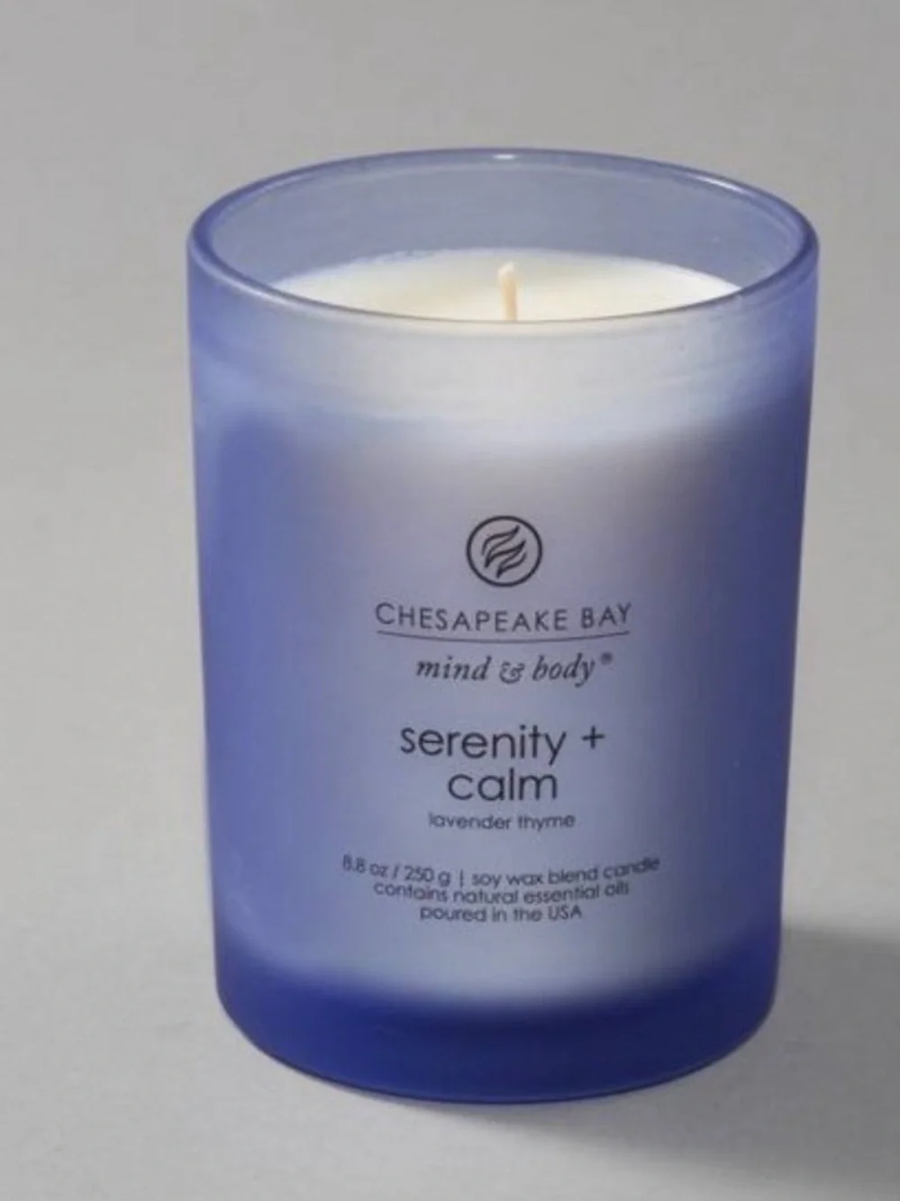 CHESAPEAKE BAY NWT 8.8oz Jar Serenity and Calm Candle